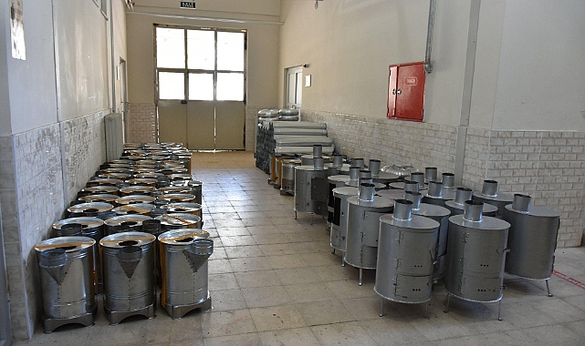 Depremzedeler İçin Üretilen Sobalar Afet Bölgesine Gönderildi