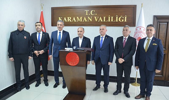 Emniyet Genel Müdürü Aktaş, Karaman'da 