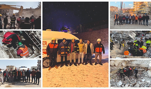Ermenek Belediyesi ekibi, ilçeye döndü