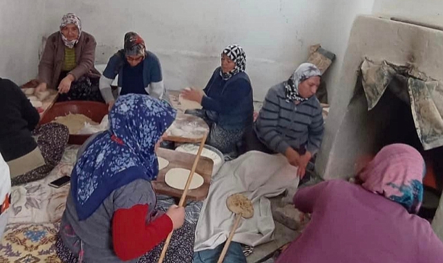 Ermenekli Hanımlardan Deprem Bölgesine 30 Bin Mayalı Ekmek