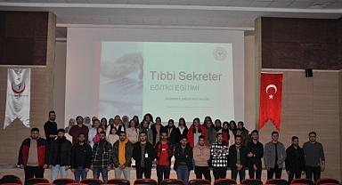 Karaman'a Yeni Atanan Tıbbi Sekreterler Eğitimlerini Tamamlayıp Göreve Başladı