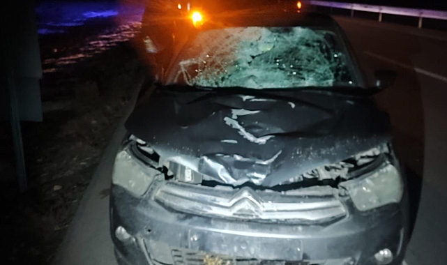 Karaman'da otomobilin çarptığı yaya hayatını kaybetti