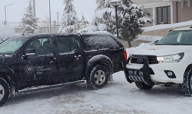 Karaman'dan Deprem Bölgelerine Yardım Ekipleri Yola Çıktı