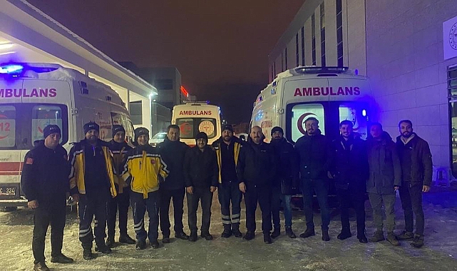 Karaman’dan deprem bölgesine sağlık desteği