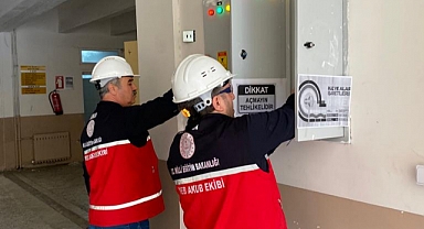 Karaman Millî Eğitim Müdürlüğünün Teknik Destek Ekibi Deprem Bölgesinde