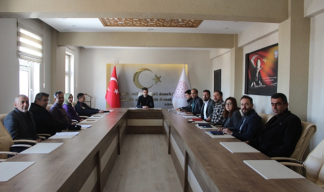 Kâzımkarabekir’de Okul Güvenliği Toplantısı Yapıldı
