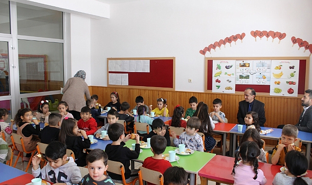 Kazımkarabekir'de Okul Öncesinde Ücretsiz Yemek Uygulaması Başladı