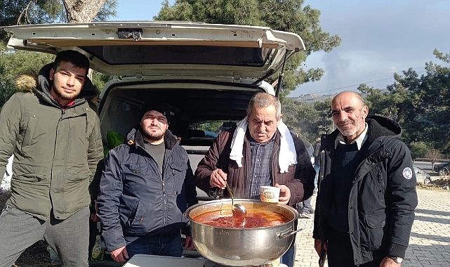 Kızılkuyu Muhtarı ve Ekibi Hatay/Belen’de İhtiyaç Sahiplerinin Yardımına Koştu