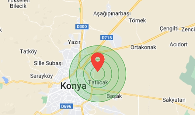 Konya’da deprem