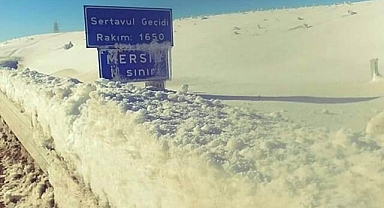 Sertavul Geçidi Araç Trafiğine yeniden açıldı
