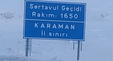 Sertavul yolu ulaşıma açıldı