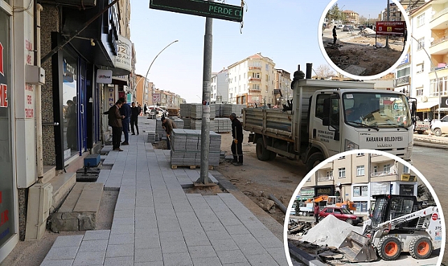 Atatürk Bulvarında 2. Etap çalışmaları başladı