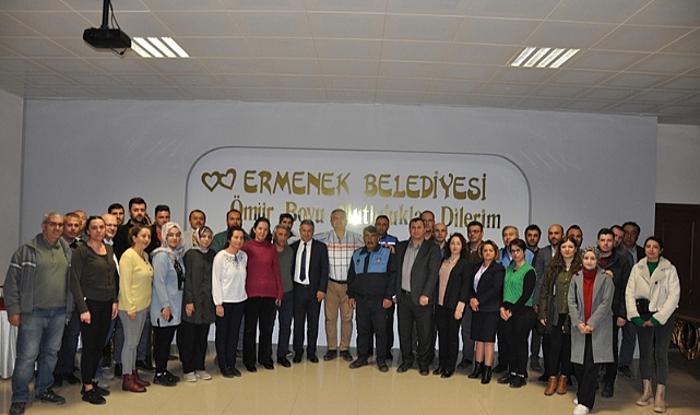 Başkan Zorlu Personeli İle Vedalaştı