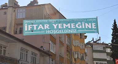 Ermenek Belediyesi İhtiyaç Sahibi Vatandaşlara Ramazan Boyunca İftar Verecek