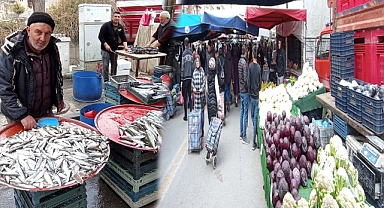 Karaman'da Semt Pazarında Bu Haftanın Meyve, Sebze ve Balık Fiyatları