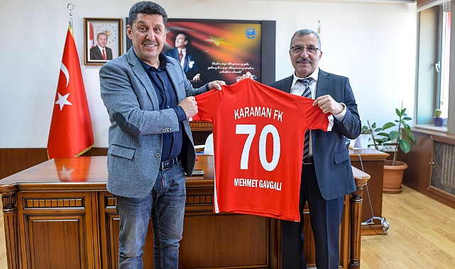 Karaman Fk Başkanı Han'dan Rektör Gavgalı'ya Ziyaret