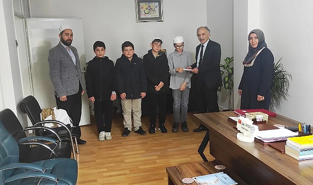 Karaman Hafız İHO Kur'an Kursu Öğrencilerden Fedakarlık Örneği