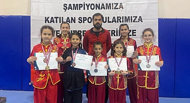 Karaman Wushu Kung Fu Takımından Madalya Yağmuru