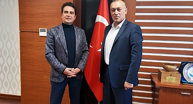 Mustafa Köpüklü Karaman Ticaret Odasını Ziyaret etti.