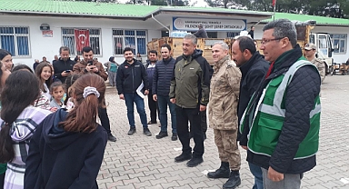 Okul Yöneticileri Türkoğlu'ndan Döndü