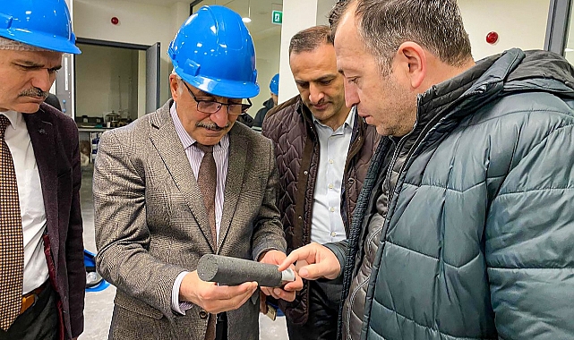 Rektör Gavgalı Seydişehir Eti Alüminyum Tesislerinde İncelemelerde Bulundu