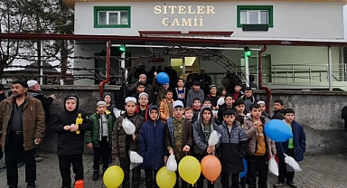 Siteler Camisinde sabah namazı buluşması gerçekleşti