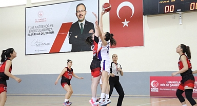U16 Kızlar Basketbol Bölge Şampiyonasında Heyecan Devam Ediyor