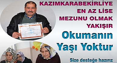 Yeter ki Okuyun Biz Desteğe Hazırız