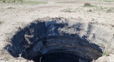 10 gün arayla 2. obruk oluştu