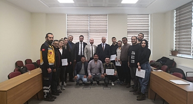 112 Personeline Yetişkinlerde İleri Yaşam Desteği (İLYAD) Eğitimi Verildi