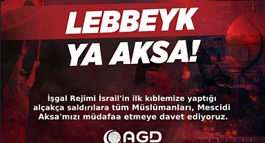AGD: "Müslümanların özgürlüğü işgal altındadır"
