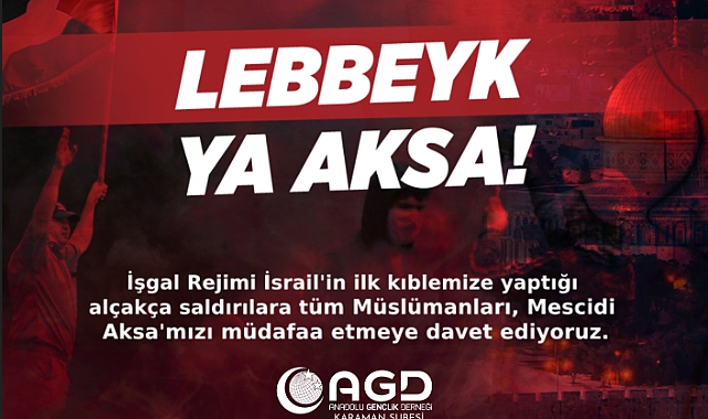 AGD: "Müslümanların özgürlüğü işgal altındadır"