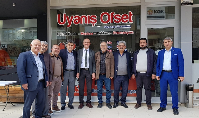 AK Parti Yeni Yönetiminden Gazetemize Ziyaret