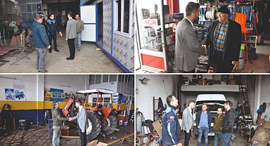 Başkan Bozcu Sanayi Esnafıyla Bir Araya Geldi