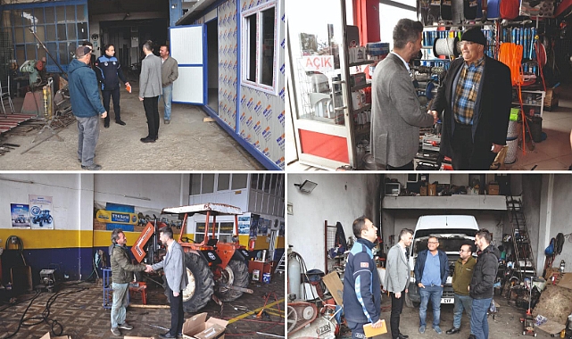 Başkan Bozcu Sanayi Esnafıyla Bir Araya Geldi