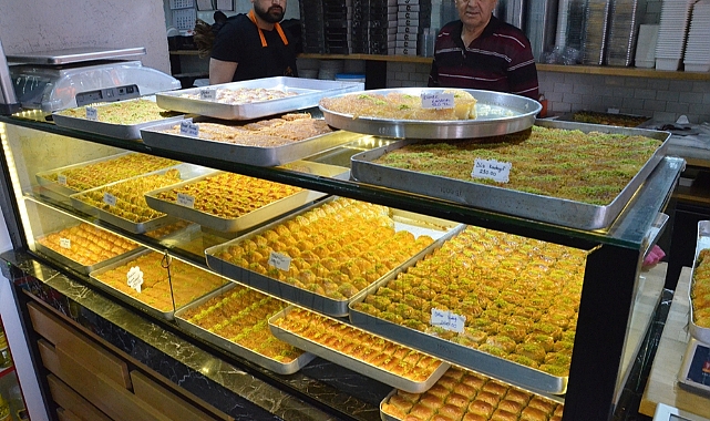 Bayram Öncesi Baklava Satışlarında Artış Yaşandı
