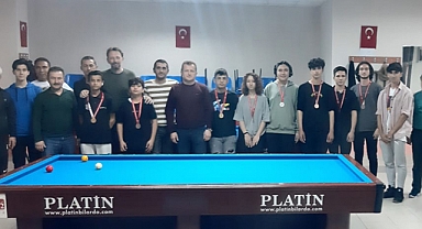 Bilardo İl Birinciliği müsabakaları sona erdi 