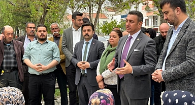 CHP'li Adaylar Çarşıda, Mahallede, Köyde; Vatandaşın Yanında