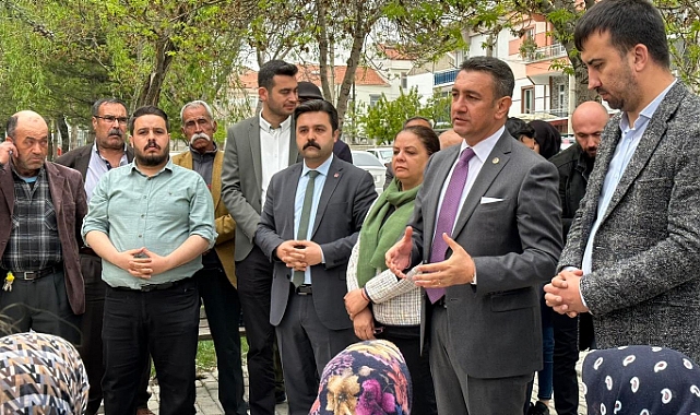 CHP'li Adaylar Çarşıda, Mahallede, Köyde; Vatandaşın Yanında