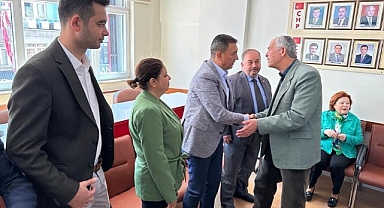 CHP’liler bayramlaştı