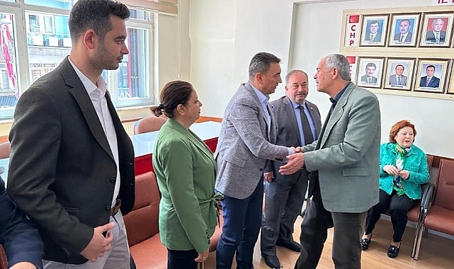 CHP’liler bayramlaştı
