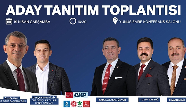 CHP Milletvekili Adaylarını Tanıtacak
