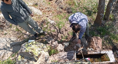 Ekolojik Su Pınarlarının bakım çalışması yapıldı