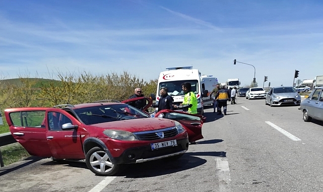 İki otomobilin çarpışması sonucu 1 kişi öldü, 6 kişi yaralandı