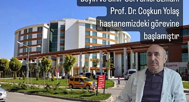 Karaman’a Yeni Beyin ve Sinir Cerrahisi Uzmanı Atandı
