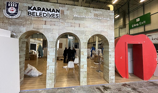 Karaman Belediyesi Emitt Fuarı'nda