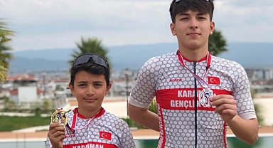 Karaman Bisiklet Takımı Aydın'da Kürsüyü Boş Bırakmadı