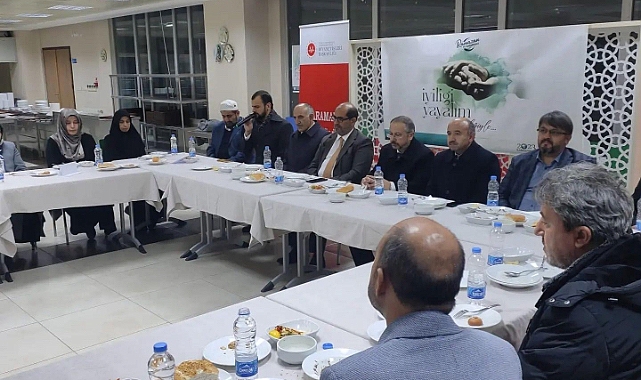 Karaman’da Zekat Bilgilendirme Toplantısı düzenledi