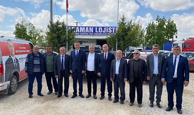 Mahmut Ünüvar: ''Lojistik alanı desteklenecek''
