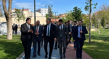 Vali Akkoyun, Aktekke Millet Bahçesini Ziyaret Etti